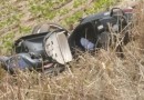 Motociclista é socorrido inconsciente após queda 