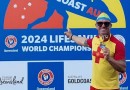 Bombeiro conquista medalha inédita ao Paraná no Mundial de Salvamento Aquático