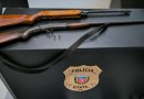 Polícia Civil apreende duas armas de fogo e prende suspeito em flagrante