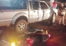 Condutor de moto sofre ferimentos em colisão com caminhonete na PR-280