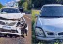 Colisão na PR-180 deixa cinco pessoas feridas em Marmeleiro