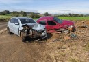 Duas pessoas ficam feridas em acidente na PR-180 em Marmeleiro