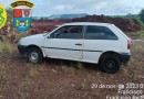 Automóvel furtado é recuperado próximo ao trevo de acesso a Itapejara do Oeste