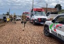 Homem invade festa, efetua disparos e deixa três pessoas feridas