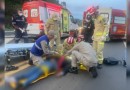 Acidente na PR-180 envolvendo moto e carro deixa condutor da moto ferido