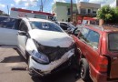 Colisão envolvendo três veículos deixa feridos na Cidade Norte