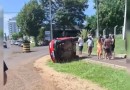 Homem morre após capotamento de veículo