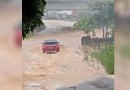 Chuva ultrapassa o esperado para o mês e provoca alagamentos e enxurradas em Santa Catarina