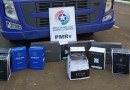 PMRv apreende contrabando de vinho na SC-163