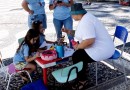 Ação de conscientização sobre o autismo é realizada na praça central