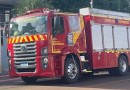 Incêndio destrói barracão e caminhão em propriedade rural de Marmeleiro