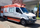 Jovem ferida em acidente de moto