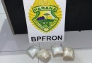 BPfron apreende maconha em ônibus interestadual