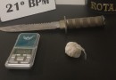 Trio é preso em Santa Izabel do Oeste com cocaína e balança de precisão