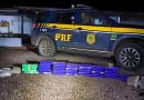 PRF apreende 34 kg de maconha em abordagem na BR-163, em Realeza; automóvel era de Francisco Beltrão
