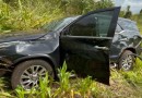 Motorista fica ferido após saída de pista na PR-483