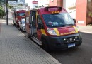 Motociclista fica ferido em colisão com caminhonete no bairro São Cristóvão
