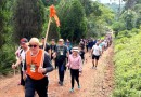 Caminhada na natureza no Rio Tuna reúne em torno de 250 pessoas