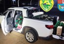 150 galões de azeite de oliva são apreendidos pela PM