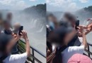 Turistas que desrespeitam regras nas Cataratas podem ser multados