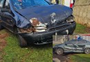 Colisão entre carros deixa mulher ferida no bairro Vila Nova