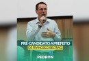 Pedron divulga pré-candidatura à Prefeitura de Francisco Beltrão