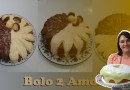 FAÇA DOIS BOLOS EM UM | Bolo Dois amores - Cozinhando com a Dete!