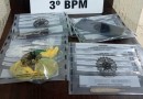 Polícia Militar apreende drogas e detém quatro pessoas