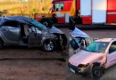 Acidente na BR 280 deixa três feridos