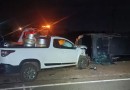 Colisão transversal na PR-475 deixa um homem ferido em Francisco Beltrão