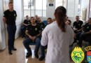 Hemonúcleo Regional de Beltrão recebe doação de sangue dos alunos do curso de formação de praças da PM