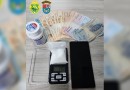 Homem é preso com drogas no centro