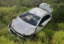Saída de pista é registrada entre Barracão e Santo Antonio do Sudoeste