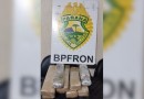 BPFRON realiza apreensão de drogas em ônibus na cidade de Capitão Leônidas Marques