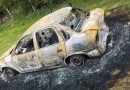 Veículo é encontrado queimado no interior de Cantagalo