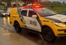 Queda de moto deixa casal ferido, em Francisco Beltrão