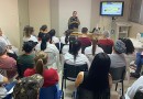 Patrulha Maria da Penha realiza palestra de conscientização sobre violência doméstica no Hospital São Francisco
