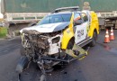 MP pede paralisação imediata de obras na PR-280 após acidente com viatura da PM em Renascença