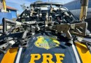 Polícia Rodoviária Federal apreende 25 fuzis no Paraná em operação histórica