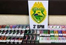 Motorista é preso com 65 cigarros eletrônicos durante fiscalização