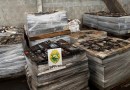 BPFRON localiza depósito de contrabando com 40 toneladas de sucatas de baterias