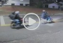 Imagens mostram motos se aproximando de residência antes de roubo de Amarok