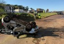 Idosa de 73 anos morre após carro ser atingido por caminhão na BR-369