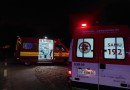 Colisão entre duas motocicletas deixa dois homens feridos