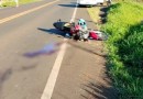 Motociclista tem perna amputada após colisão com carro na PR-158 entre Coronel Vivida e Chopinzinho