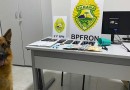 BPFRON apreendem menor por tráfico de drogas