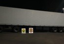 Polícia Federal intercepta carreta com 22 toneladas de pera e 8 de camarão