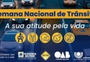 Semana do Trânsito inicia na quinta-feira com reflexão sobre atitudes pela vida