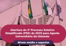 Unioeste abre seleção para 52 vagas de reserva de níveis superior e médio