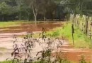 Temporal causa alagamentos em estradas, no Paraná
